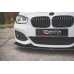 Накладка сплиттер на передний бампер на BMW 1 F20 / F21 M-Pack / M140i рестайл